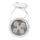 SAFIGLE LED Track Light Weiß Einstellbarer Strahler für Kleidungsgeschäfte Praktische LED Schienensystemlampe Energiesparende Decken Wandbeleuchtung