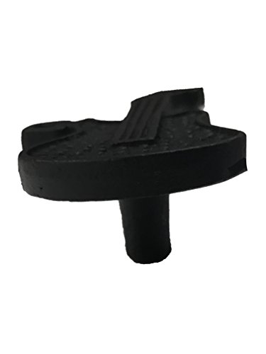 3.5" Guitar - Bb-58 - Cabinet Knob Handle - For Gate, Drawer, Closet, Cabinet, Dresser - Black Finish For Interior & Exterior Designing (1) #TOP4