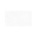 Better Trends Bathroom Rug 100% Cotton Non-Slip Washable Bath Mat, Soft & Absorbent Bath Rugs for Bath Room, Shower, Bathtub and Spa Floors 20" x 30" White Trier Collection