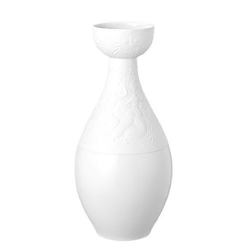 Rosenthal - Zauberflöte Vase 30 cm Weiß - Design : Björn Wiinblad