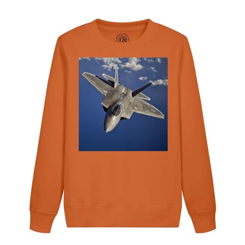 Sweat militaire jet combat enfant aux finitions soignées et coton premium