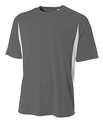 Hardcore Men's Short Sleeve Rash Guard Comfortable Performance Swim Shirt2