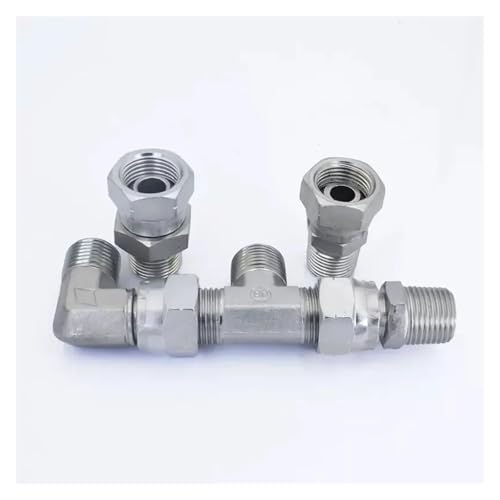 Accesorios de tubería de cono británico de rosca externa de 3/8 pulgada 6