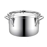 ZHUIYI Stock Pot, 304 Stainless Steel Thickened...