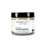 BambuEarth Petitgrain Moisturizer - Waterless Vegan Moisturizer with Organic Jojoba Oil and Fair-Tra