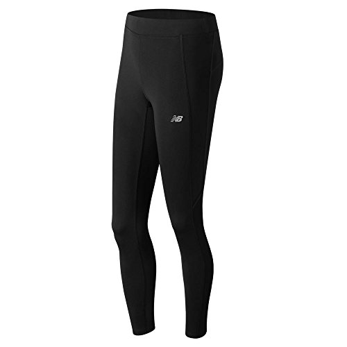 New Balance Women's Accelerate Tight, Black, Large
