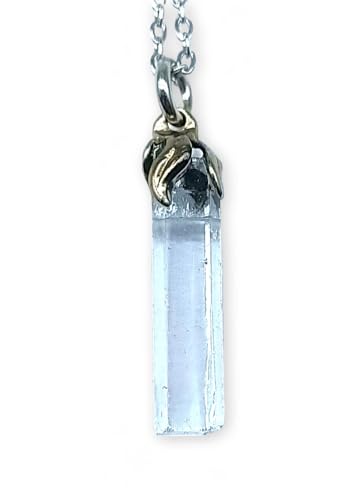 Collier avec pendentif en pierres semi-précieuses fait à la main TENET