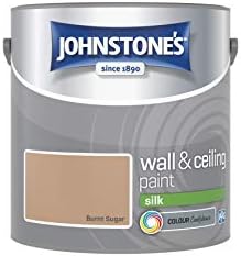 Johnstone's - Wall & Ceiling Paint - Pure Brilliant White - Matt Finish - Emulsion Paint - Fantastic Coverage - Easy to Apply - Dry in 1-2 Hours - 12m2 Coverage per Litre - 2.5L