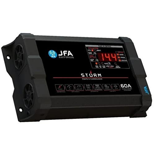 Fonte Carregador Automotivo JFA Storm 60 Amperes SCI Bivolt