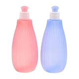 Supvox 2 Stück Bidet Flasche Tragbar Handheld Sprayer Sanfte Reinigung für Babysensible Haut Reise-bum-wascher -frei Nachhaltige Intimhygiene