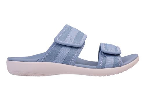 Sandale glissante Spenco femme bleu 38 claquette ergonomique été