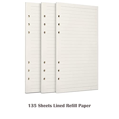 Tutata Luxury Lined Journal Notebook For Women, Crocodile Pattern Pu Leather Notebook With Lined Pages, Refillable Hardcover Executive Notebooks, Pink #TOP2