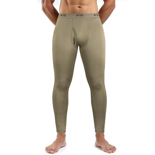 M-Tac Men's Thermal Compression Pants – Grid Fleece Lined Base