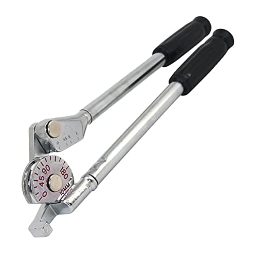 Lurrose Handheld Tube Bending Tool 180 Degree Aluminum Steel Bender Precision Handheld Bender for Hoses Tubes