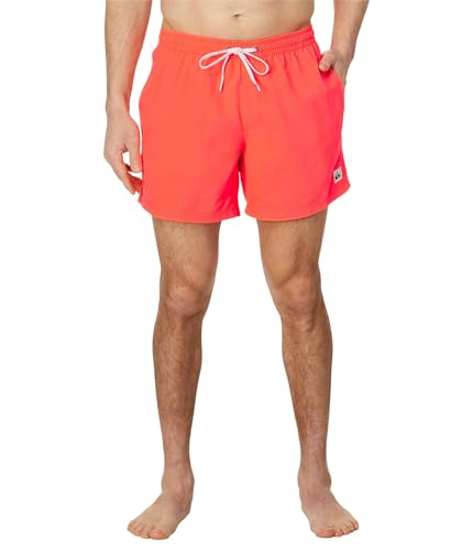 Quiksilver Traje de baño estándar Everyday Solid 15 Volley Boardshort para hombre, Coral Ardiente 241, XX-Large
