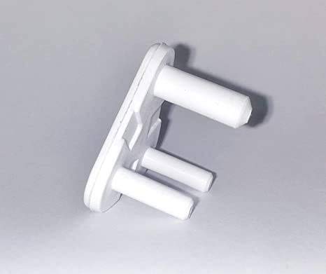 Gambit Combo Safety Electric Socket Plug Cover Guards White Colour (Big and Small) - 2pc