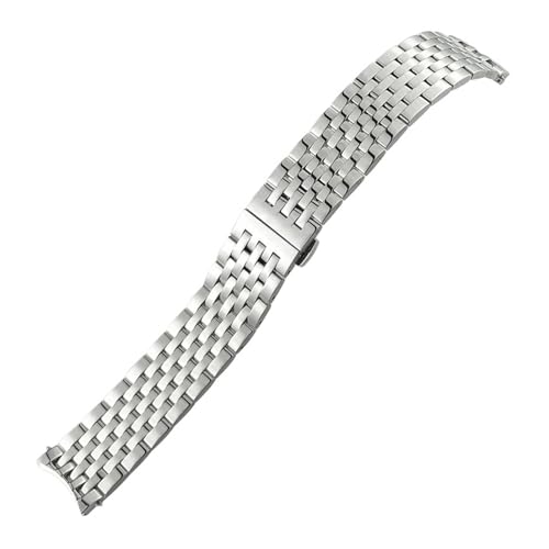 Bracelet de montre 20 mm acier inoxydable pour Tissot T063 1853