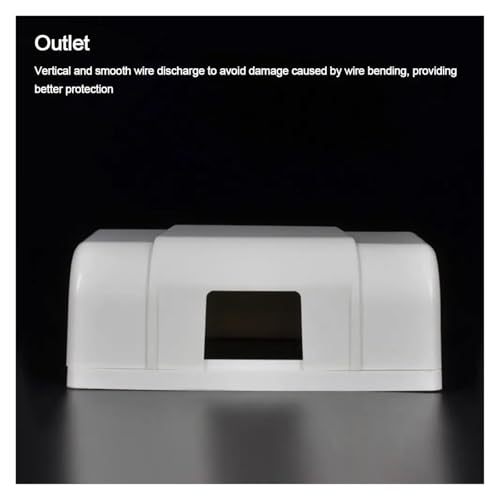 Cubierta protectora para interruptor evita humedad en enchufe de pared pack de 40 7