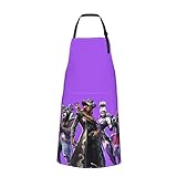[RFSHOPD] フォートナイト エプロン レディース エプロン メンズ 防水 シワになりにくい 男女共用 無地 おしゃれ シンプル 無地 撥水ノンアイロン 家庭用 汚れにくい シワ防止 70cm×84cm