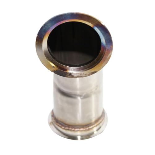 E-Motor V-Band Flange Turbo Adapter 90 Degree Stainless Steel Universal(3\" ID)