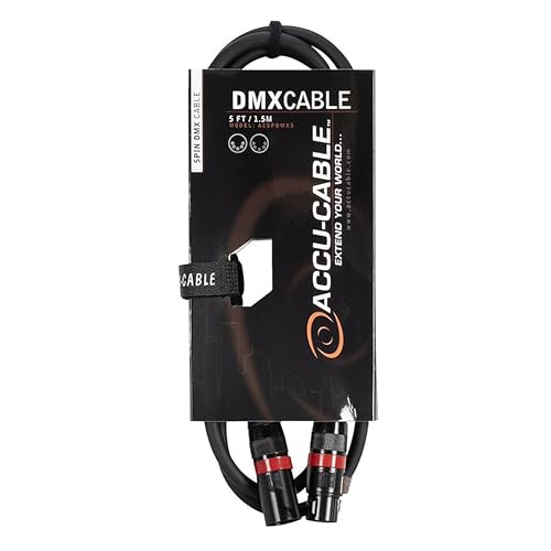 ADJ Products AC5PDMX5 5 ft 5 Pin Stage Lighting Cable by adj - Used condition - CA$8.00
