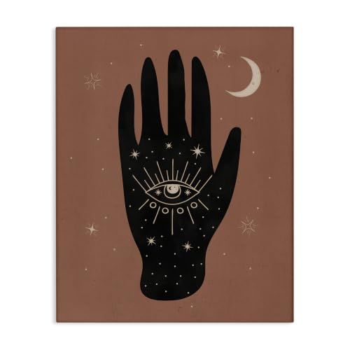 Stupell Industries Celestial Bohemian Hand, 16 x 20 Inch Canvas Wall Art