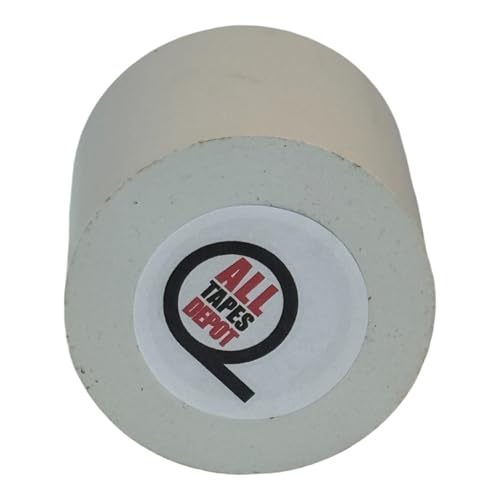Image of Electrical Tape 3inch x 66 Pack of 1 ROLL, White Flame Retardant WeatherCold Resistant