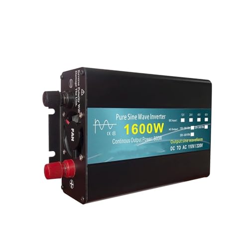 Convertisseur Tension 48V 220V Pur Sinus 2800W contre les Coupures d'Électricité