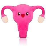 Mumufy Uterus Plush Toy - Funny Stuffed Organ for Women, Anatomy Educational Gift & Party Decor (Uterus Style)