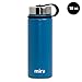 MIRA 18 oz Stainless Steel Vacuum Insulated Water Bottle - Wide Mouth Thermos Flask - Keeps Water Stay Cold for 24 Hours, Hot for 12 Hours - Hydro Metal Bottle BPA-Free Cap (18 oz, Hawaiian Blue)