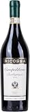 Ricossa BARBARESCO DOCG BIOLOGICO Campolibero - Rosso Piemontese da Uve Nebbiolo - Etereo, Longevo, Complesso - 14% vol - 750ml (Confezione da 6)