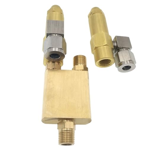 Buse à double jet 0.8mm pour brûleur à huile usagée et injection diesel lourd - 4