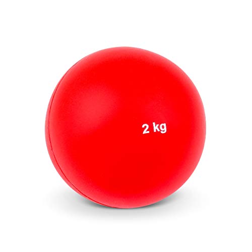 VINEX Sfera Indoor in Colore Rosso con Involucro Rigido in plastica - 2,00 kg