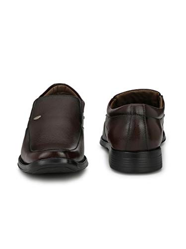 Image of SIR CORBETT Faux Leather Formal Shoes for Men