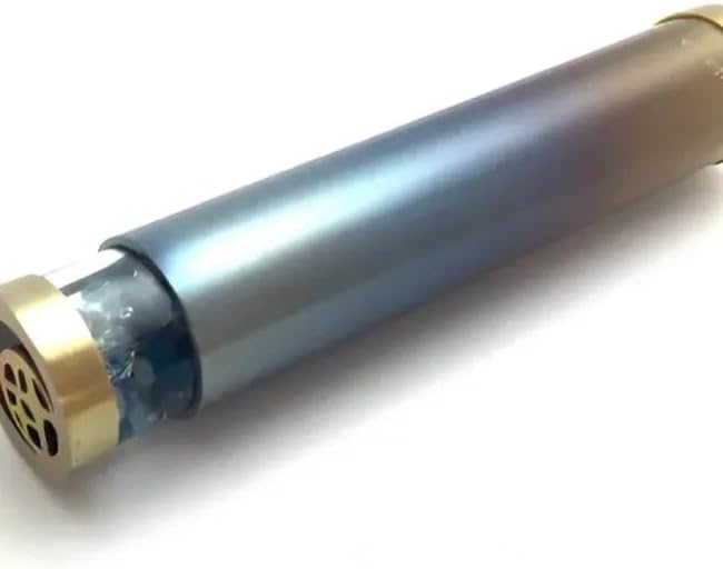 Twilight Blue Kaleidoscope (11.5cm) - Luxury Gemstones, Unique Handmade in Japan by Ayaka Kobayashi, Adult Collectible, 14+