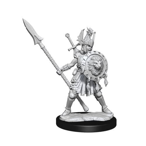 WizKids D&D Frameworks: Human Fighter Female - Unpainted and Unassembled
