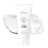 MAKE P:REM Safe Me. Relief Moisture Cleansing Foam, Delicate Eye-Friendly Face Wash for Sensitive Skin, pH Balanced Deep Pore Cleansing, Korean Skin Care, 3.38 Fl Oz, 100ml