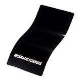 PRISMATIC POWDERS® Gloss Black - Solid Tone Urethane Powder Coating - High Gloss 1 LB - Durable, High Performance Coating for Automotive Metal, Wheels, Parts - Proudly Made in the USA - (USS-2603)