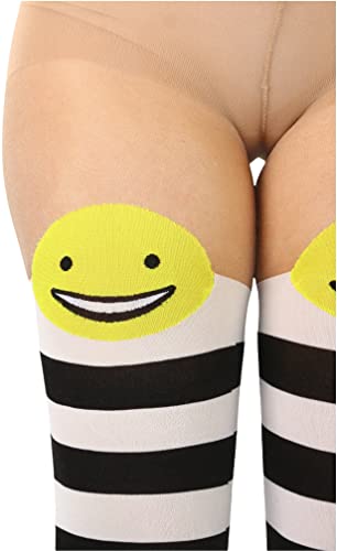 Image of ToBeInStyle Women's Cute Thigh High Printed Character Tights