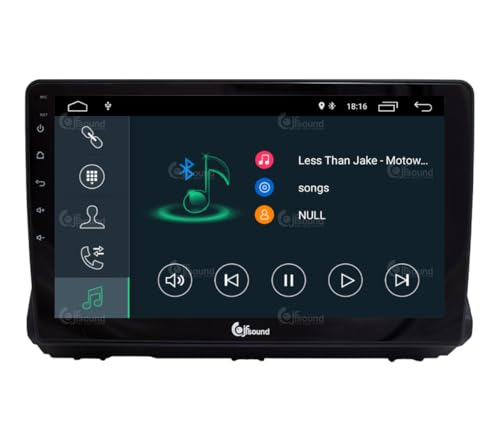 Autoradio für Dacia Sandero 2021+ (ohne Standardmonitor) Android GPS Bluetooth WiFi USB DAB+ Touchscreen 10 8core Carplay AndroidAuto