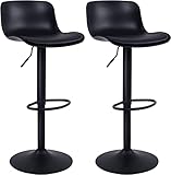 【MONTAJE RÁPIDO】 Con las claras instrucciones de montaje y los accesorios de montaje proporcionados, puede montar el taburete de bar en 10 minutos. Tenga en cuenta que la tapa protectora del resorte de presión de gas debe quitarse antes de la instalación. La satisfacción del cliente es nuestra máxima prioridad, ofrecemos una garantía de un año.