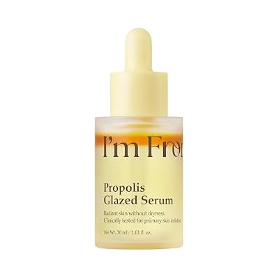 I'm From Propolis Glazed Serum, Honey-Based Glow Serum for Glass Skin, Hydration & Skin Barrier Care, Lightweight Dual-Layer Formula, Niacinamide, Korean Skin Care 1.01fl.oz