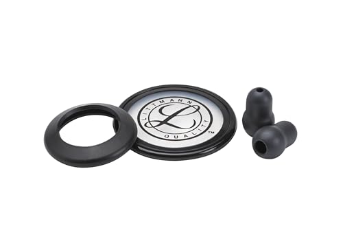 3M Littmann Stethoscope Spare Parts Kit, Classic II S.E., Black, 40005