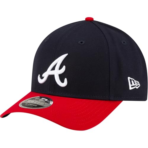 New Era 9Forty Atlanta Braves Casquette M-Crow avec Visière Courbée et Attache Réglable Confort
