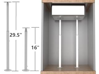 Undermount Sink Brackets,Undermount Sink Repair Kit, Undermount Sink Support,Adjustable Undermount Kitchen Sink Brackets for Fallen Sink Support