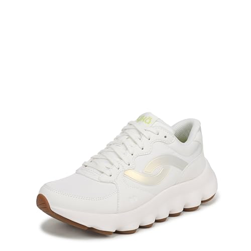Ryka Women's Podflow Retro Walking Shoes White 7.5 M