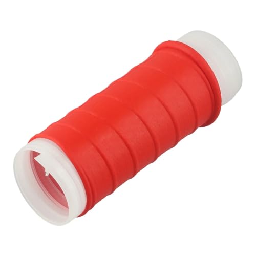 Envoltura de silicona antideslizante para cañas de pescar con mango retráctil de 17cm