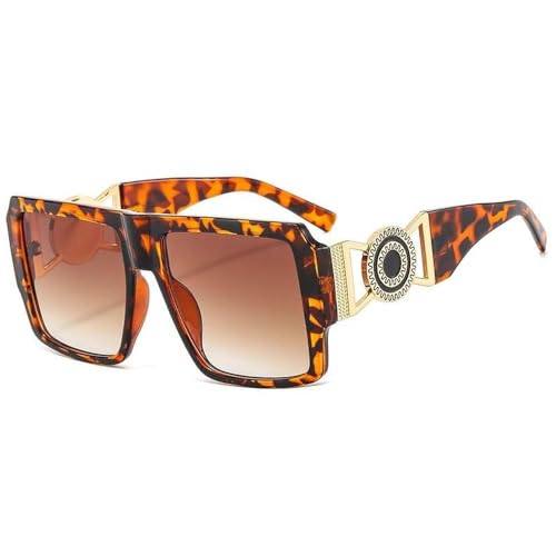 Lunettes de soleil homme femme tendance vintage et grand format chic
