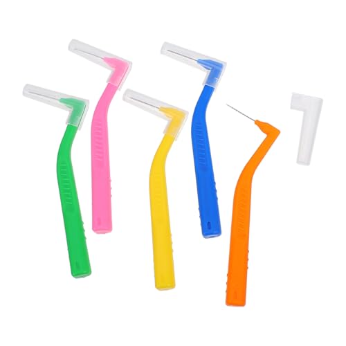 TOYANDONA 5 piezas Cepillos Interdentales Cepillo Suave para Limpieza Profunda para Brackets y Cuidado Bucal Diario
