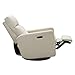 Nurture& The Glider Plus - Premium Nursery Power Recliner | Swivel Chair with Adjustable Head Support and Adjustable Lumbar Support | Built-in USB - The Ultimate Comfort for Nursing, Relaxing (Ivory)